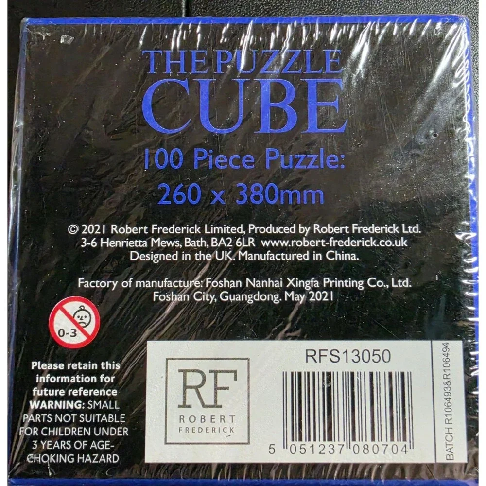 Robert Frederick RFS13050 100 Piece Jigsaw Puzzle World Landmarks